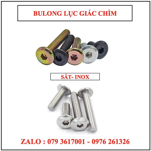 BULONG LỤC GIÁC CHÌM